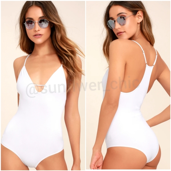 Free People Tops - [NEW] Free People Move Along Bodysuit